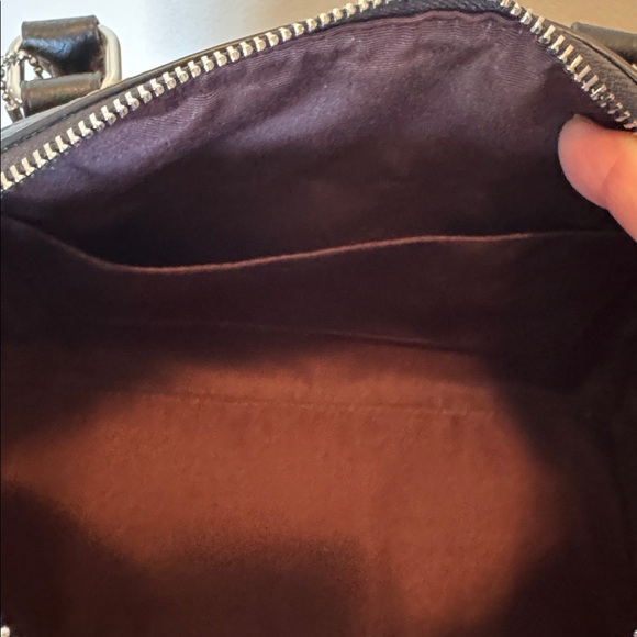 Coach Rowan Satchel Bag New Graphite - Picture 8 of 12